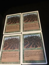 MTG Wall Of Wood x4 (Play Set) Revised Edition