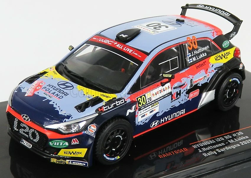 1/43 IXO-MODELS - HYUNDAI - i20 R5 N 30 RALLY SARDEGNA ITALY 2020 RAM765LQ - Immagine 1 di 1