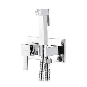 Ibergrif M22011 Square Concealed Shower Mixer Set, Hot and Cold Bidet Spray with - Picture 1 of 5