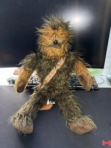 Star Wars Licensed Chewbacca Large Plush Doll Bedding Cuddle Pillow Buddy 24" - Picture 1 of 4