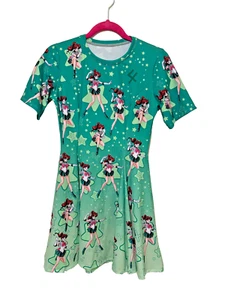 Blackmilk Sailor Moon Jupiter Evil Tee Dress Size S - Picture 1 of 3