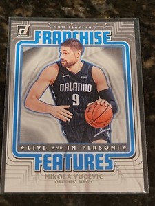 🏀🔥 2020-21 Donruss Nikola Vucevic Franchise Features RARE INSERT! 🏀🔥