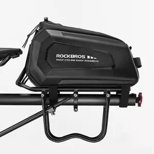 ROCKBROS Bike Cycling Rear Rack Pannier Bag 9L MTB Bicycle Trunk Bag Travel Bag - Picture 1 of 5