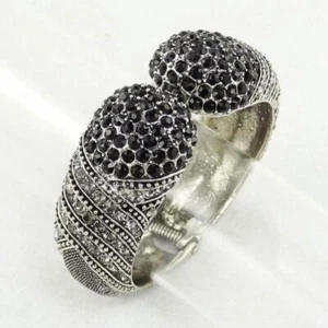 Bracciale Persiano Jet Nero realizzato con Cristallo Swarovski - Foto 1 di 5