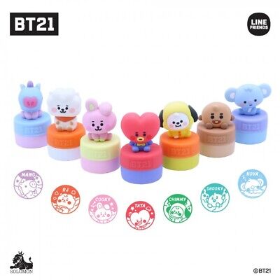 BTS BT21 Official Baby Figure Stamp Japan Limited Edition • 14.99$
