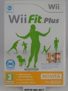 WII FIT PLUS + NINTENDO WII WIIU U PAL TRIANGOLO BLU ITALIANO ORIGINALE COMPLETO - Foto 1 di 6