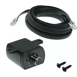 Control remoto de pomo de volumen de graves Xtenzi XTBR24 para amplificador punzón Rockford Fosgate PEQ - Imagen 1 de 11