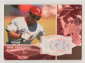 SPx Finite Spectrum #169 1998 Iván Rodríguez Texas Rangers ###/1750 BV $6 - Imagen 1 de 1