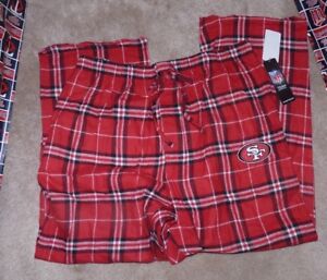NEW NFL San Francisco 49ers Loungewear Sleepwear Pants 2XL XXL Men NEW NWT