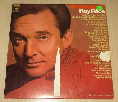 2 record Set The World of Ray Price #25 (Cold Cold Heart) and more - Image 1 of 4