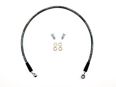 American Star Stainless Steel Rear Brake Lines: Honda TRX450R-ER +4 In.* - Image 1 of 2