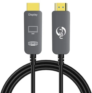 FSU Fiber Optic HDMI Cable, 33FT/10M 18Gbps High Speed optical HDMI - Picture 1 of 10