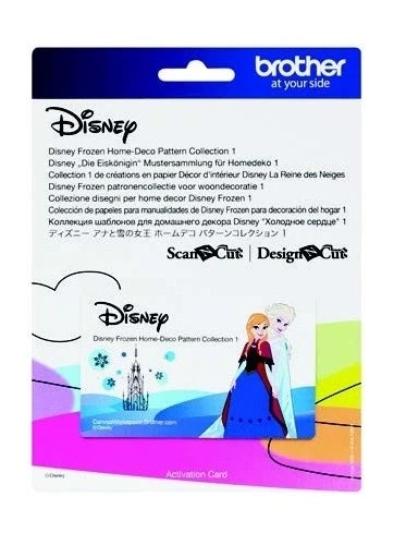 Brother ScanNCut Disney Frozen with Anna Elsa Olaf Pattern Collection #1 - Image 1 of 1