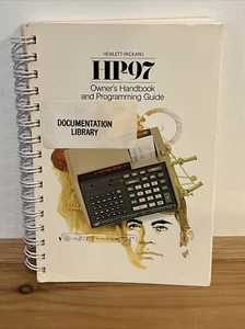 Manual del propietario y guía de programación HP-97, usado - Imagen 1 de 3