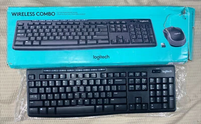 NIB Logitech K270 Black Wireless Keyboard ONLY **NO USB Receiver** NEW OPEN BOX - Image 1 of 4
