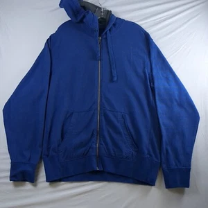 Urban Pipeline Full Zip Jacket Hoodie XL Mens Blue Striped Long Sleeve Hooded  - Picture 1 of 10
