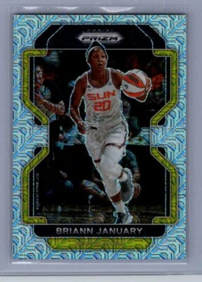 2022 Panini Prizm WNBA #101 Briann January Mojo Prizm #ed/25 - Image 1 of 2