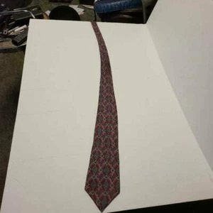 Mikael York Collection Herren Krawatte Mehrfarbig Paisley 100% Seide - Bild 1 von 7