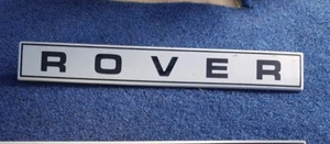 Fregio Targhetta Per Rover P6  2000 TC Originale - Foto 1 di 3