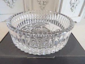 New in Box Waterford Crystal Alana 5" Wine Bottle Coaster Signed - Picture 1 of 8
