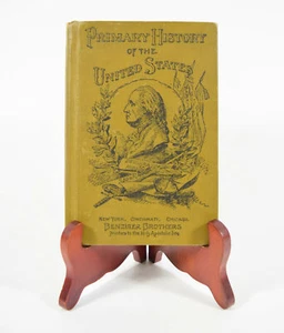 1899 Benziger Brothers Primary History of the United States Holy Apostolic See - Foto 1 di 6
