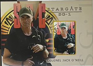 Stargate SG1 Season 6 - G1 Richard Dean Anderson as Jack O'Neill Gallery Card