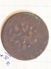 Token Or Coin Tree One Side Wreath Other Side Legend Barely Readable Copper Colo