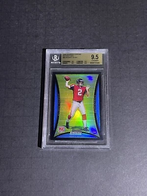 (BGS 9.5) 2008 Bowman Chrome Refractor Matt Ryan Rookie Card #BC59 - Image 1 of 2