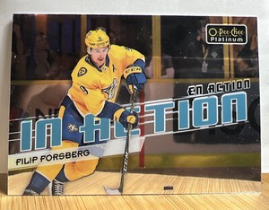 2018-19 O-Pee-Chee Platinum  In Action -  #IA17 - Filip Forsberg - FREE SHIPPING