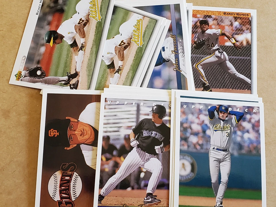 1992 1993 1994 UPPER DECK BASEBALL TRADING CARD SINGLES YOU PICK 50% OFF 2+ - Image 1 of 1