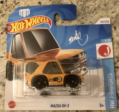 Hot Wheels MAZDA RX-3 ARANCIONE 2024 1:64 - Immagine 1 di 2