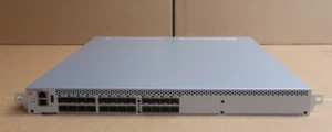 Brocade 6505 24x 16Gb SFP Port Active FC SAN Switch NA-6505-12-0R + Licenses - Picture 1 of 5