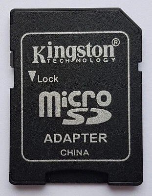 Kingston ~ Memory Card Adapter ~ SD to MicroSD / MicroSDHC / MicroSDXC - Image 1 of 3