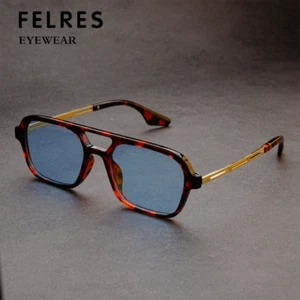 Gafas de sol clásicas de piloto de doble puente para hombres mujeres retro al aire libre gafas nuevas - Imagen 1 de 35