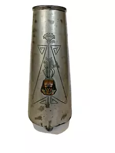 Vaso vintage Benedict Karnak ottone revival egizio 651 antico faraone art deco - Foto 1 di 24