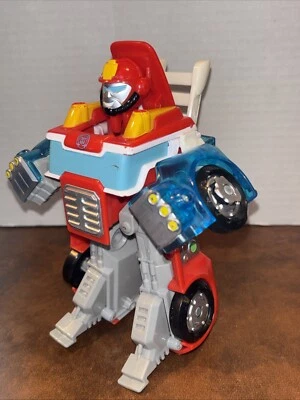 Playskool Heroes Transformers Rescue Bots Energize HEATWAVE Fire Engine Truck - Image 1 of 4