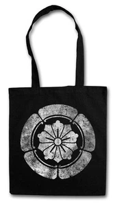 ARIMA CLAN MON TASCHE STOFFTASCHE Shogun Samurai Shogunat Japan Flagge Flag - Picture 1 of 1