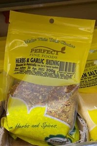 HERBS & GARLIC SEASONING Blended In Australia 200g - Picture 1 of 1