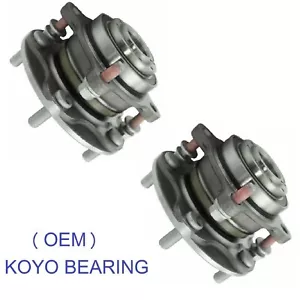Front Wheel Hub & KOYO Bearing Assembly For 2007-2021 TOYOTA TUNDRA 2WD PAIR - Picture 1 of 3