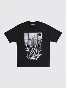 UNIQLO MANGA curation UT Graphic T-Shirt Berserk Black XS-4XL 2025 Japan New - Picture 1 of 7