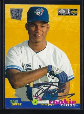 1994 Collector's Choice SE Rookie Class #14 - ROBERT PEREZ - Toronto Blue Jays - Image 1 of 2