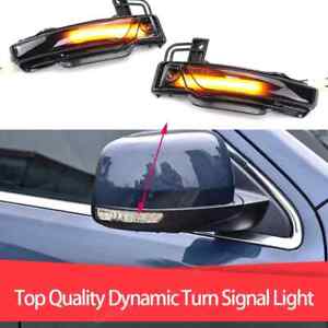 2x Dynamic Blinker Side Mirror Light Indicator for Grand Cherokee Dodge Durango 
