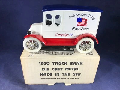 D3-21 AMERICAN CLASSIC BANCO ESCALA 1:25 - CAMIÓN 1920 - ROSS PEROT INDEPENDIENTE 92 Foto 1 de 4