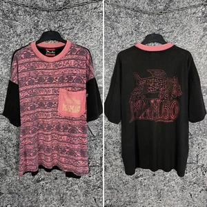 Men’s Vintage Mambo Loud Shirt Graphic T-Shirt Australia Made in UK Size XL - Picture 1 of 19