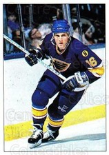 1990-91 Panini Stickers #333 Brett Hull