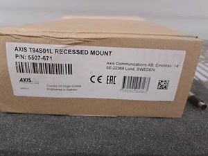 Neu, Axis Comm, 5507-671, Netzwerkkamera Einbauhalterung, Innenbereich, 1,3 Pfund Last - Bild 1 von 7