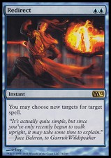 *FOIL* REDIRECT NM M12 mtg Blue - Instant Rare *FOIL*
