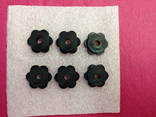 Belle Rose Farm Rubber Stoppers for Outdoor Decorative Garden Flag Poles Set of
