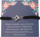 Hairstylist Gift Hairdresser Gift You Are Braver Stronger Smarter than You Think
