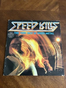 Various Speed Kills The Very Best In Speed Metal Vinyl Record MFN54 1985 - Picture 1 of 8